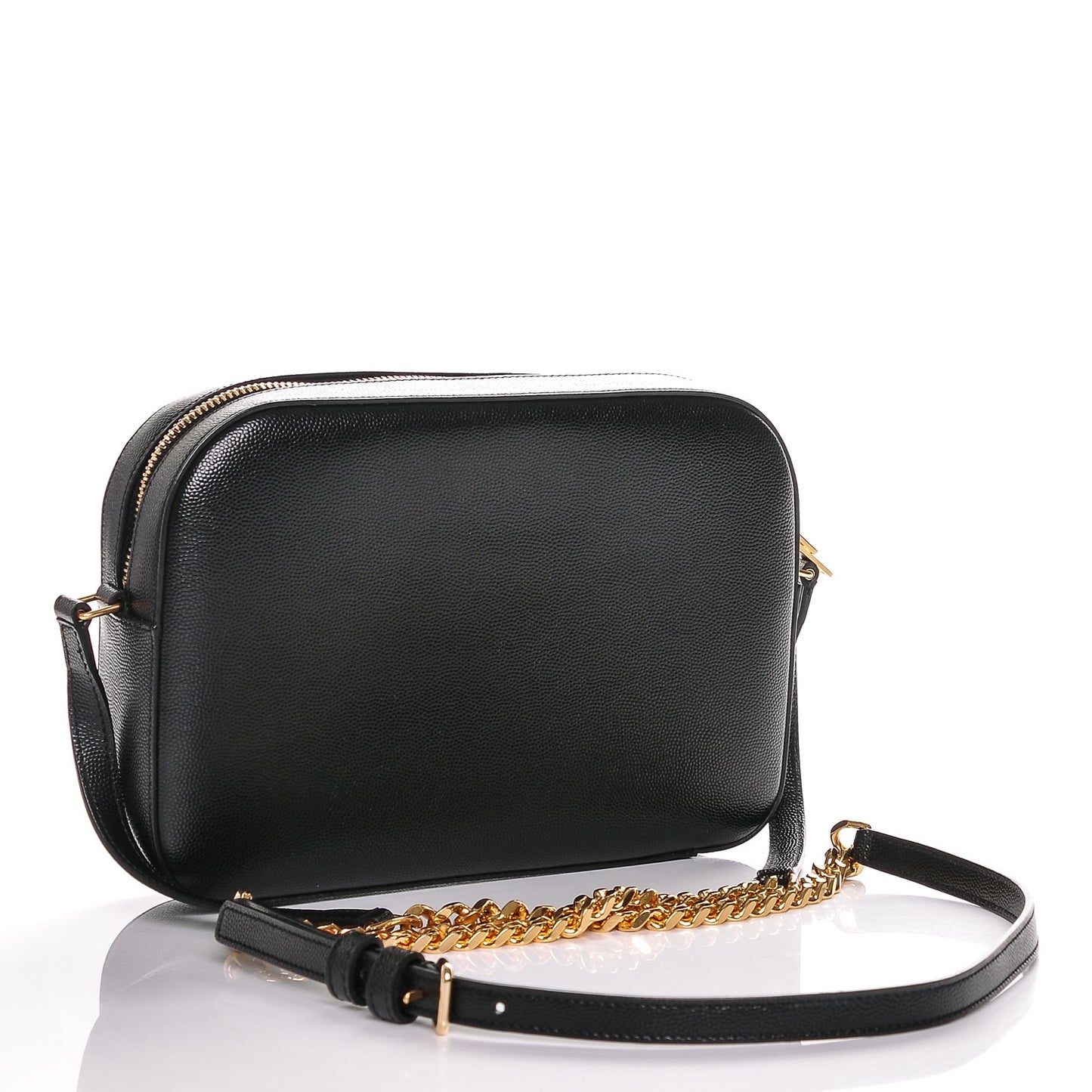 Grain De Poudre Medium Classic Monogram Camera Bag Black