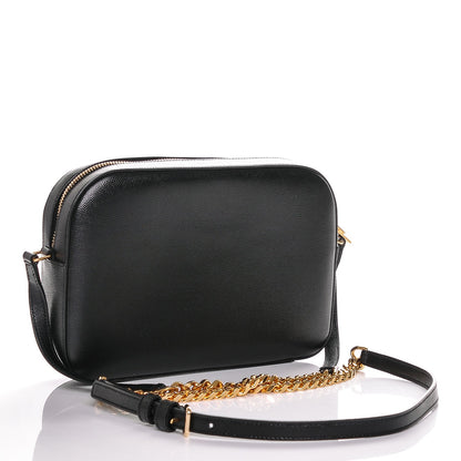 Saint Laurent Grain De Poudre Medium Classic Monogram Camera Bag Black 3 of 6