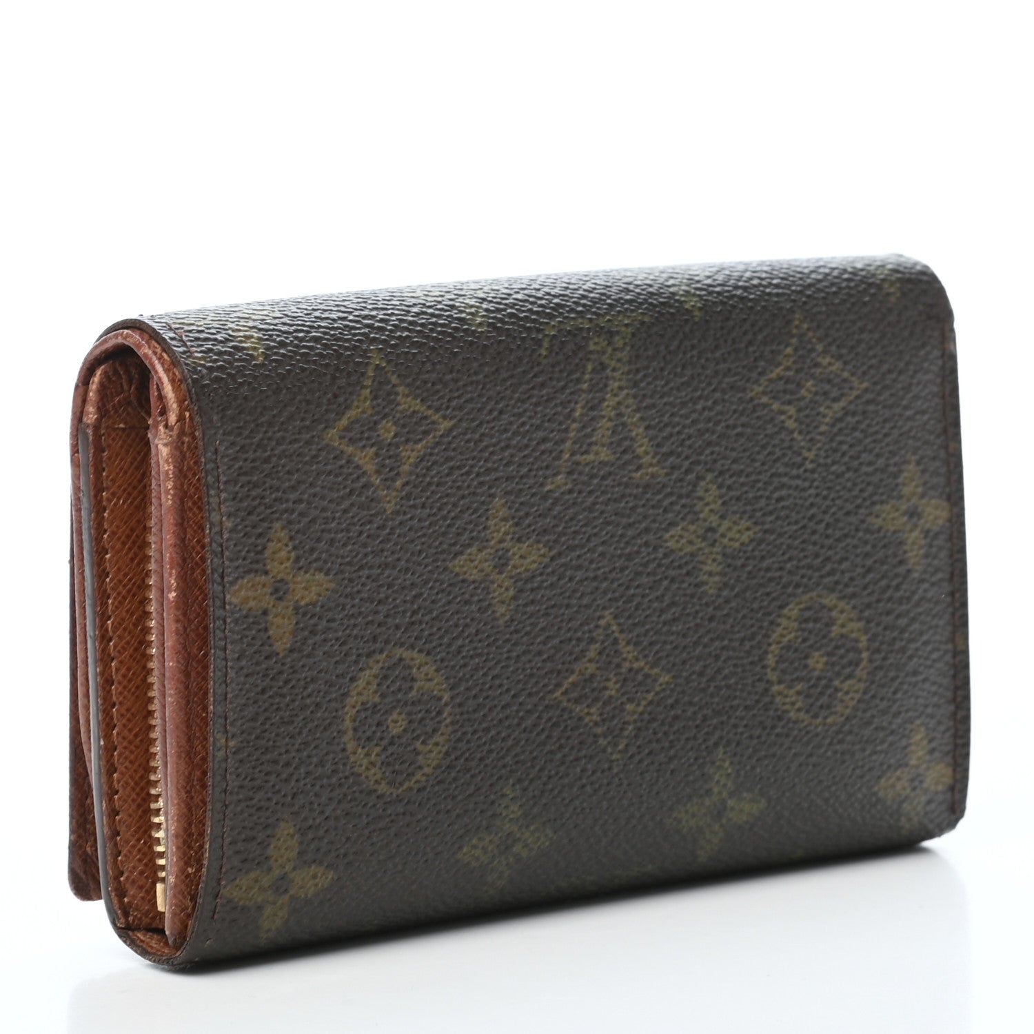 Louis Vuitton Monogram Porte Monnaie Billets Tresor Wallet 3 of 8