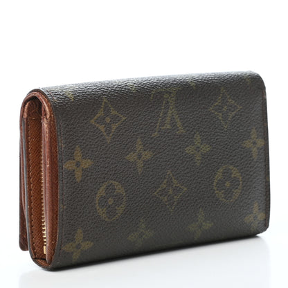 Louis Vuitton Monogram Porte Monnaie Billets Tresor Wallet 3 of 8