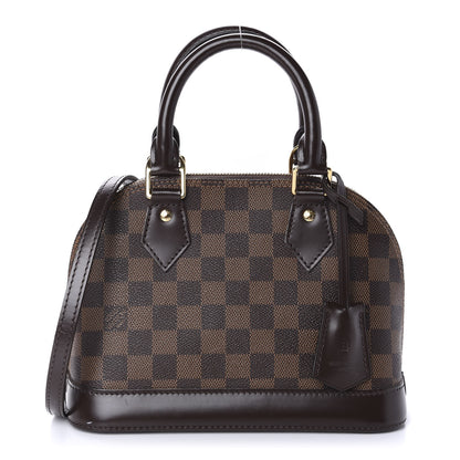 Louis Vuitton Damier Ebene Alma BB 1 of 10