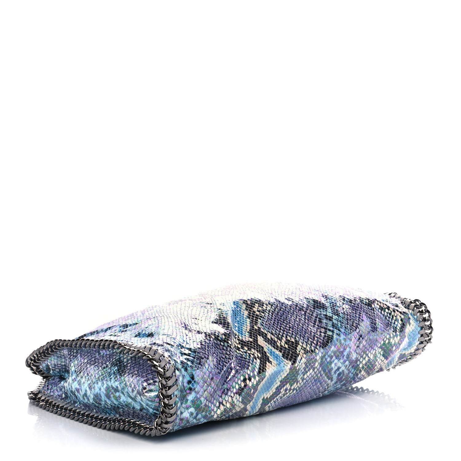 Stella McCartney Eco Python Oleographic Small Falabella Tote Navy 4 of 10