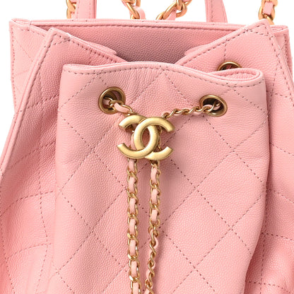 Chanel Caviar Quilted Medium Chanel 25 Backpack Light Pink 8 of 10