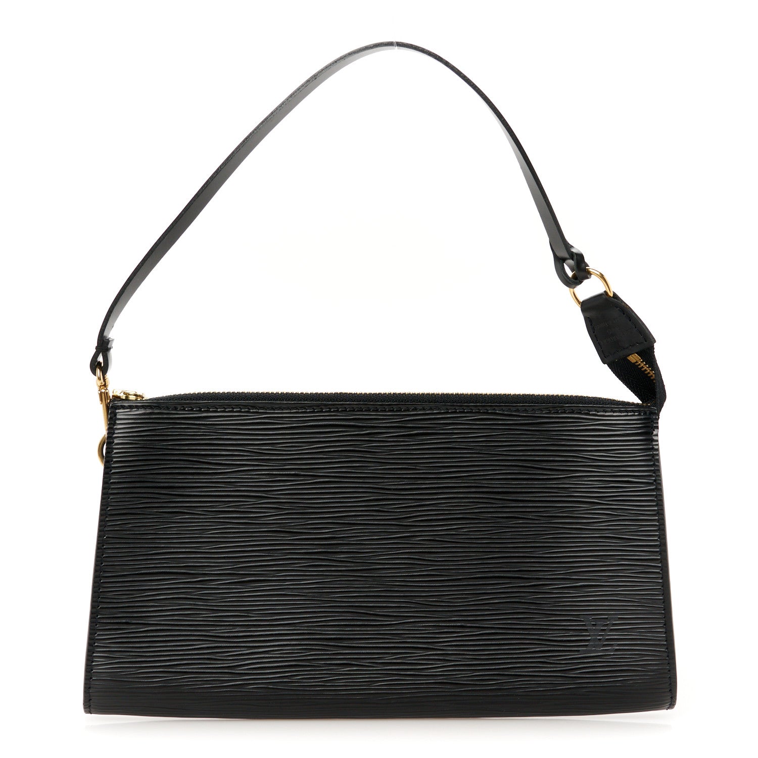 Louis Vuitton Epi Pochette Accessories 21 Black 1 of 11