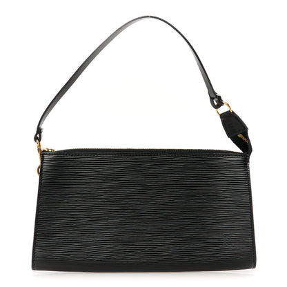 Louis Vuitton Epi Pochette Accessories 21 Black 1 of 11
