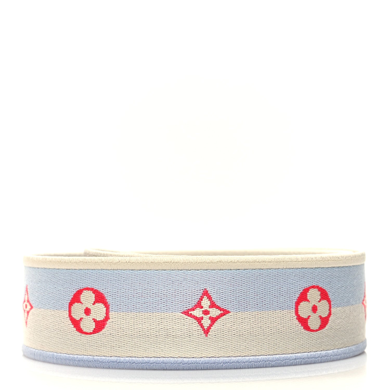 Louis Vuitton Jacquard Alma BB Shoulder Strap Cloud Blue 2 of 3