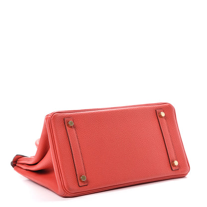 Hermes Togo Birkin 30 Rouge Pivoine 4 of 36