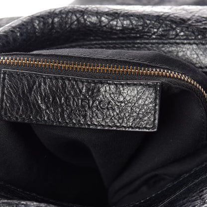 Balenciaga Agneau Classic Hardware Zip Traveler Backpack Black 8 of 9