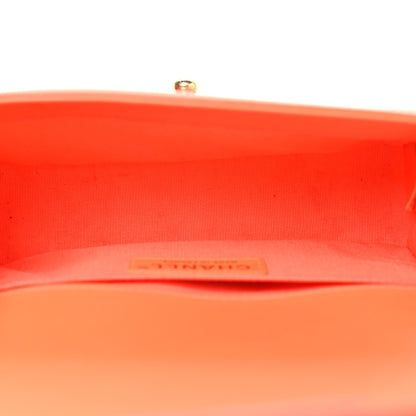 Chanel Patent Calfskin Quilted Small Boy Flap Orange 5 of 12