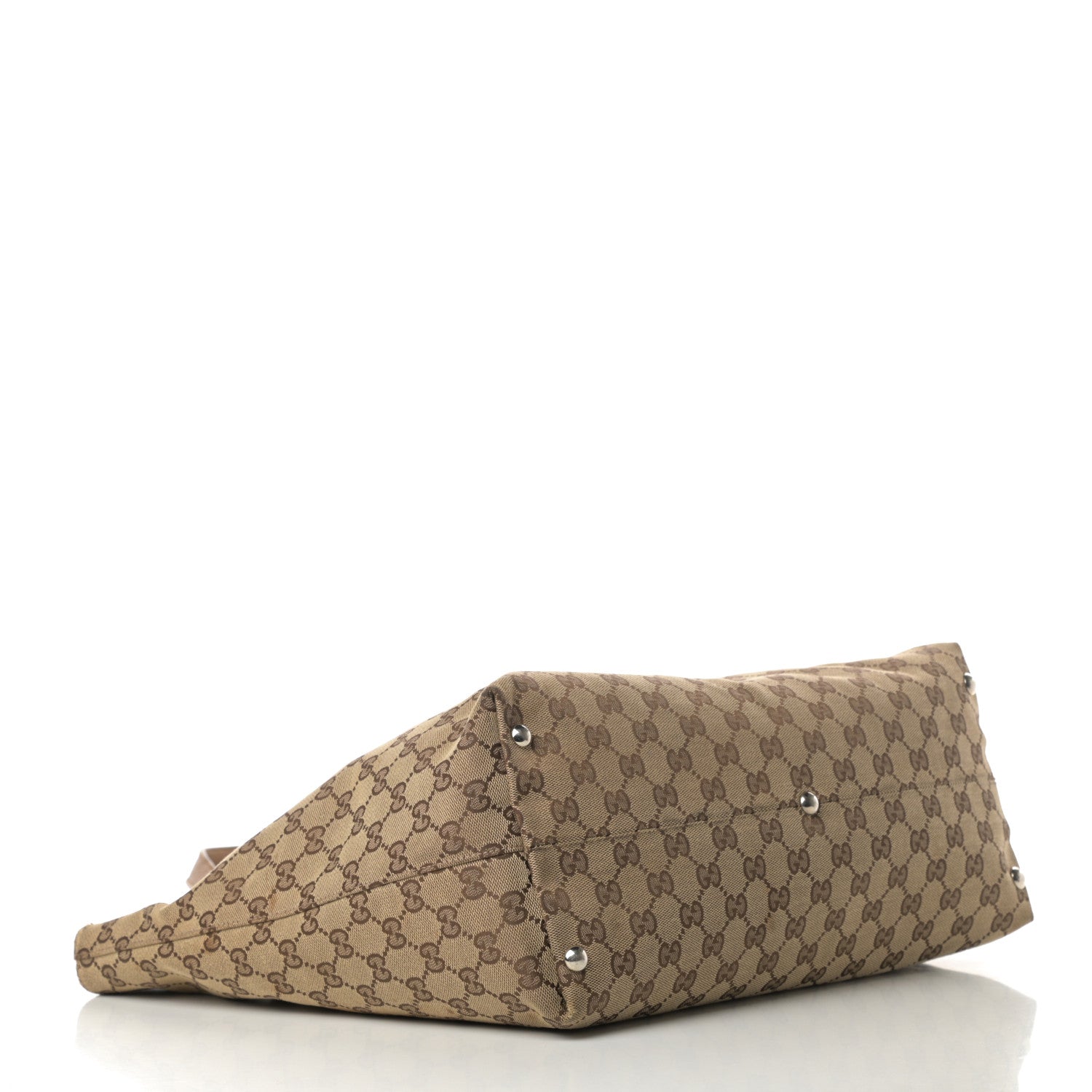 Gucci Monogram Medium Icon Bit Tote Light Brown 4 of 20