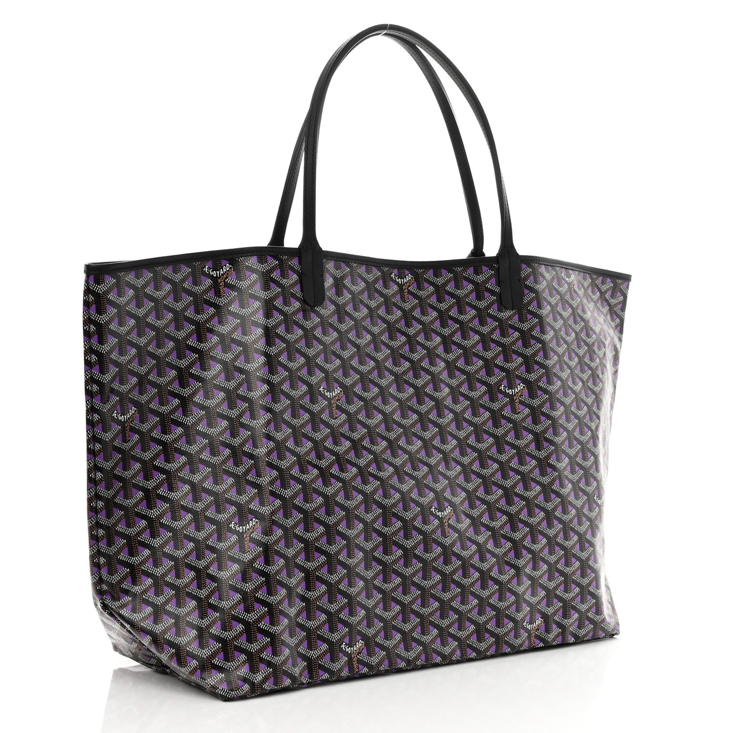 Goyardine Saint Louis Claire Voie GM Black Purple