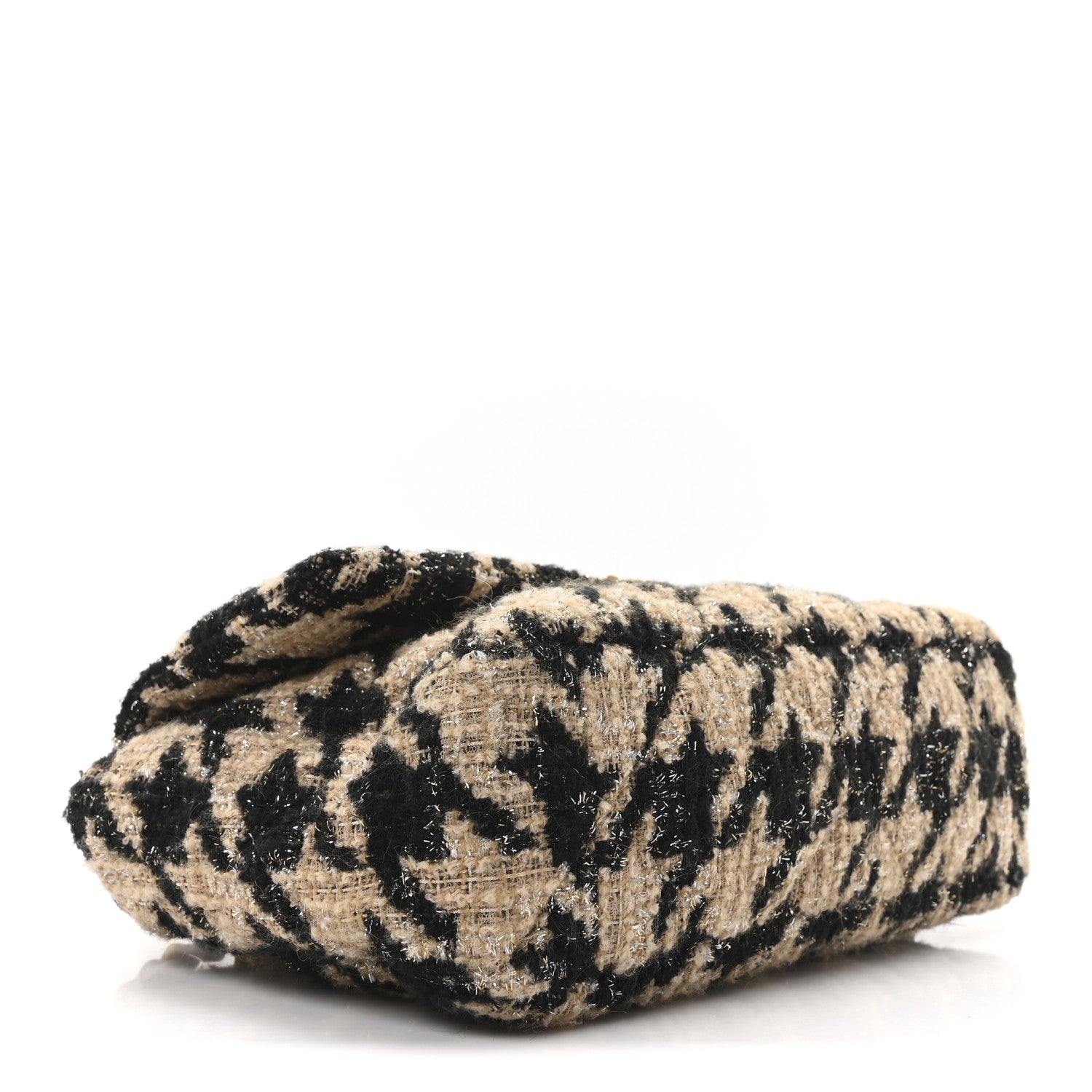 Chanel Tweed Large Chanel 19 Flap Beige Black 4 of 11