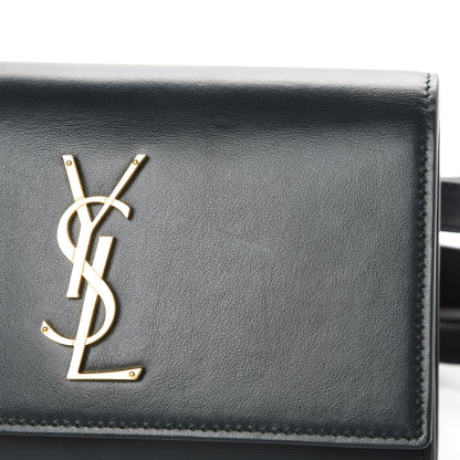 Saint Laurent Smooth Calfskin Monogram Kate Belt Bag Dark Leaf 14 of 16