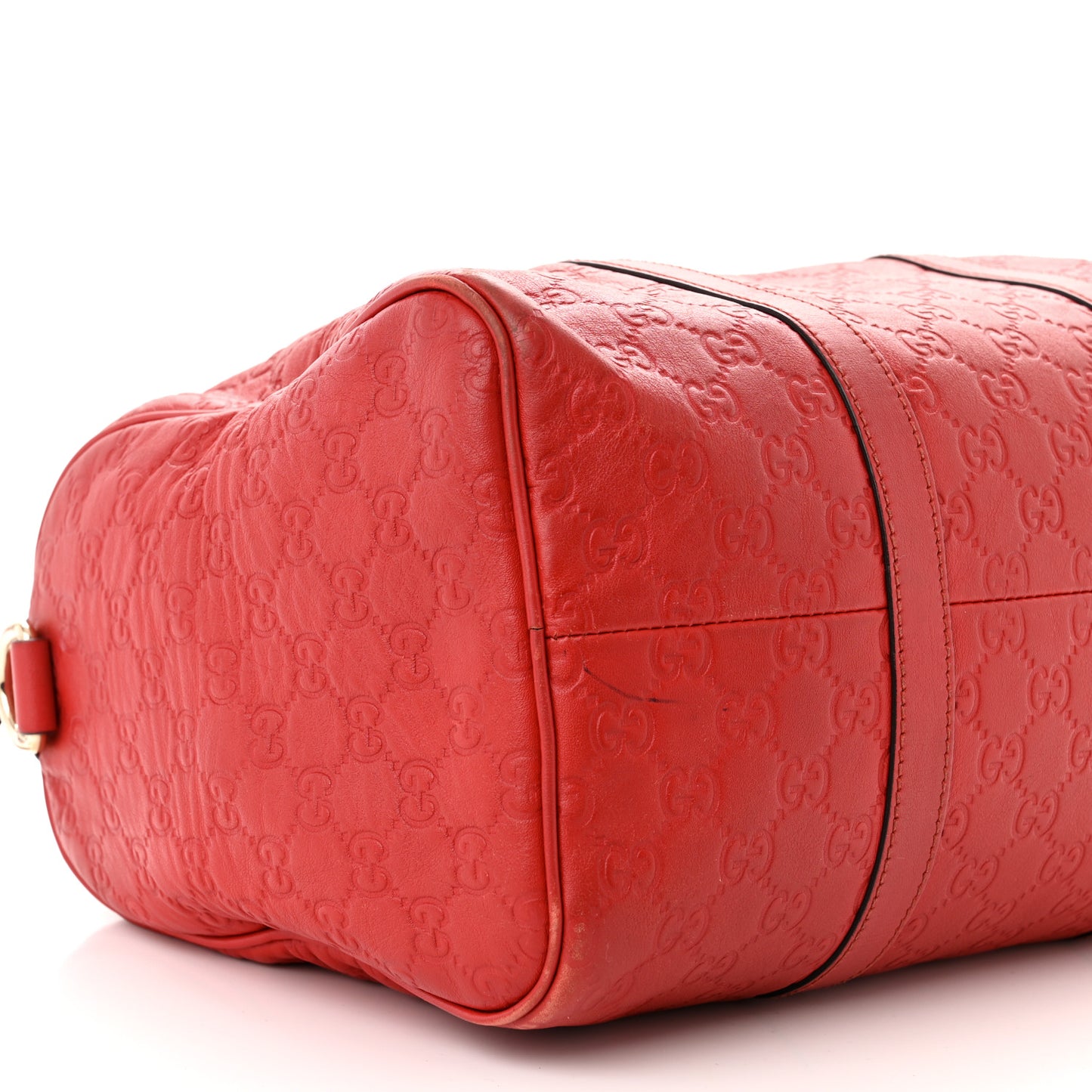 Guccissima Vitello Tender Medium Joy Boston Sporting Red