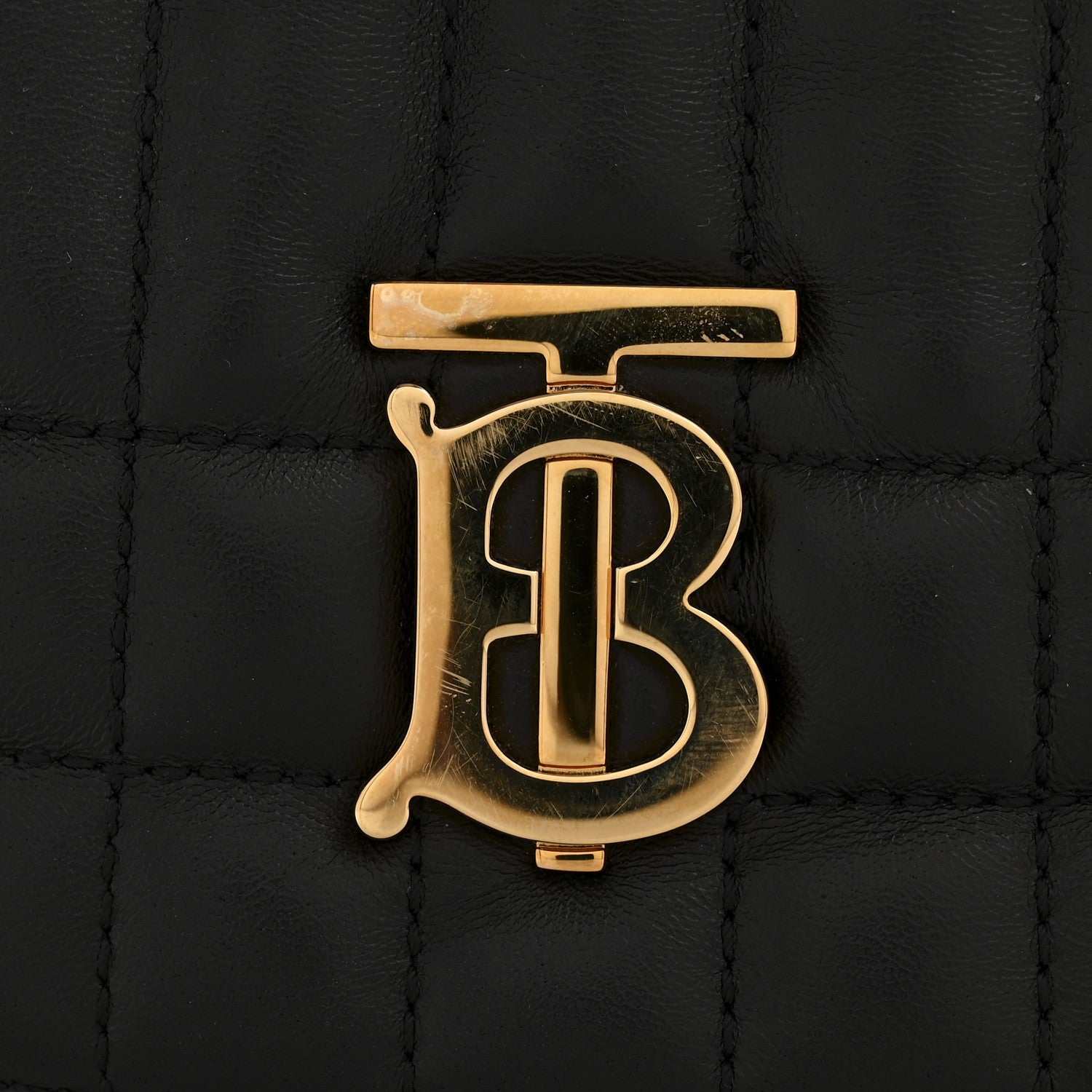 Burberry Lambskin Quilted Mini Lola Backpack Black 14 of 16