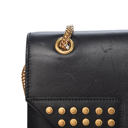 Saint Laurent Calfskin Studded Medium Betty Black 7 of 17