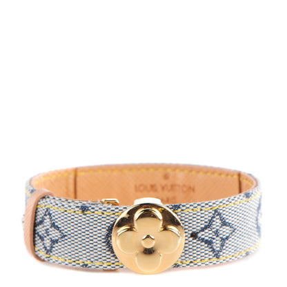Louis Vuitton Mini Monogram Wish Bracelet Blue 1 of 7