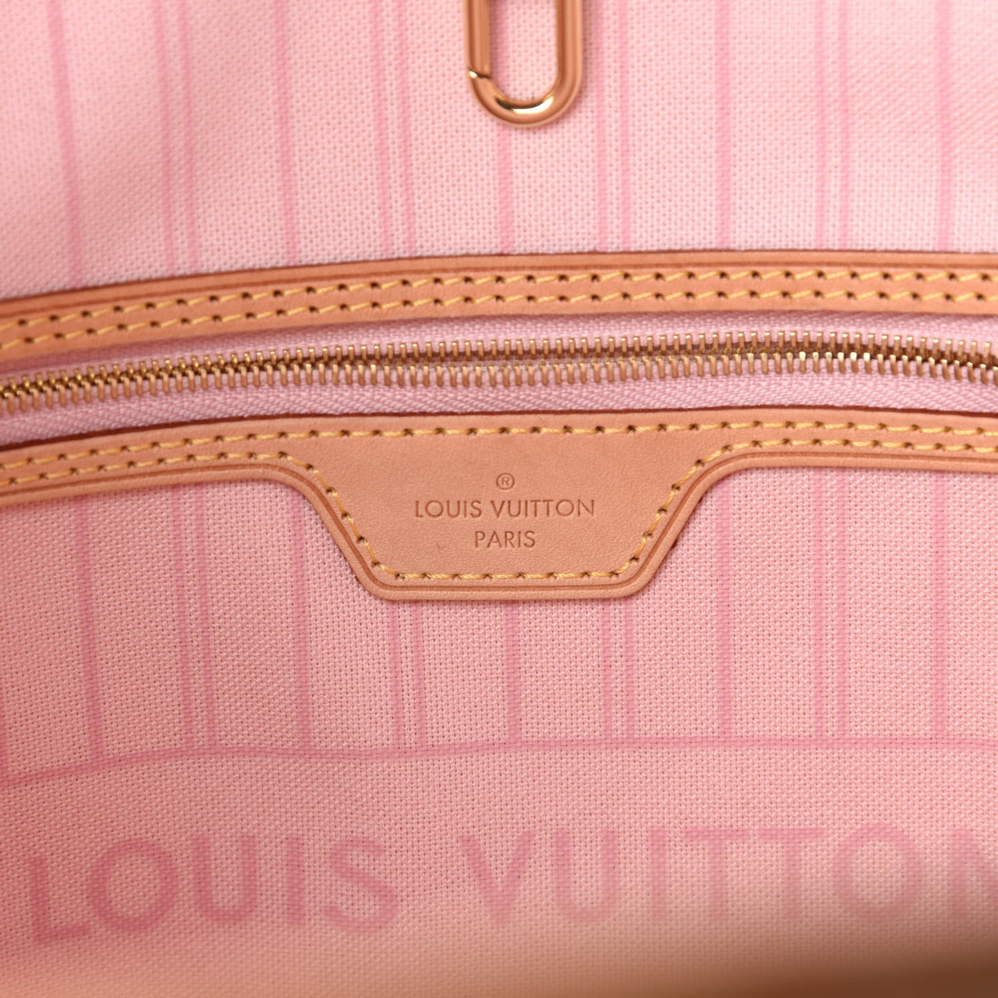 Damier Azur Neo Neverfull MM Rose Ballerine