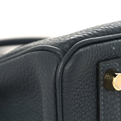 Hermes Togo Birkin 25 Gris Misty 10 of 12