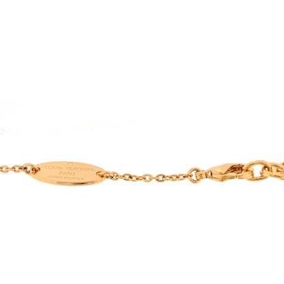 Louis Vuitton Brass Nanogram Bracelet Silver Gold 3 of 3