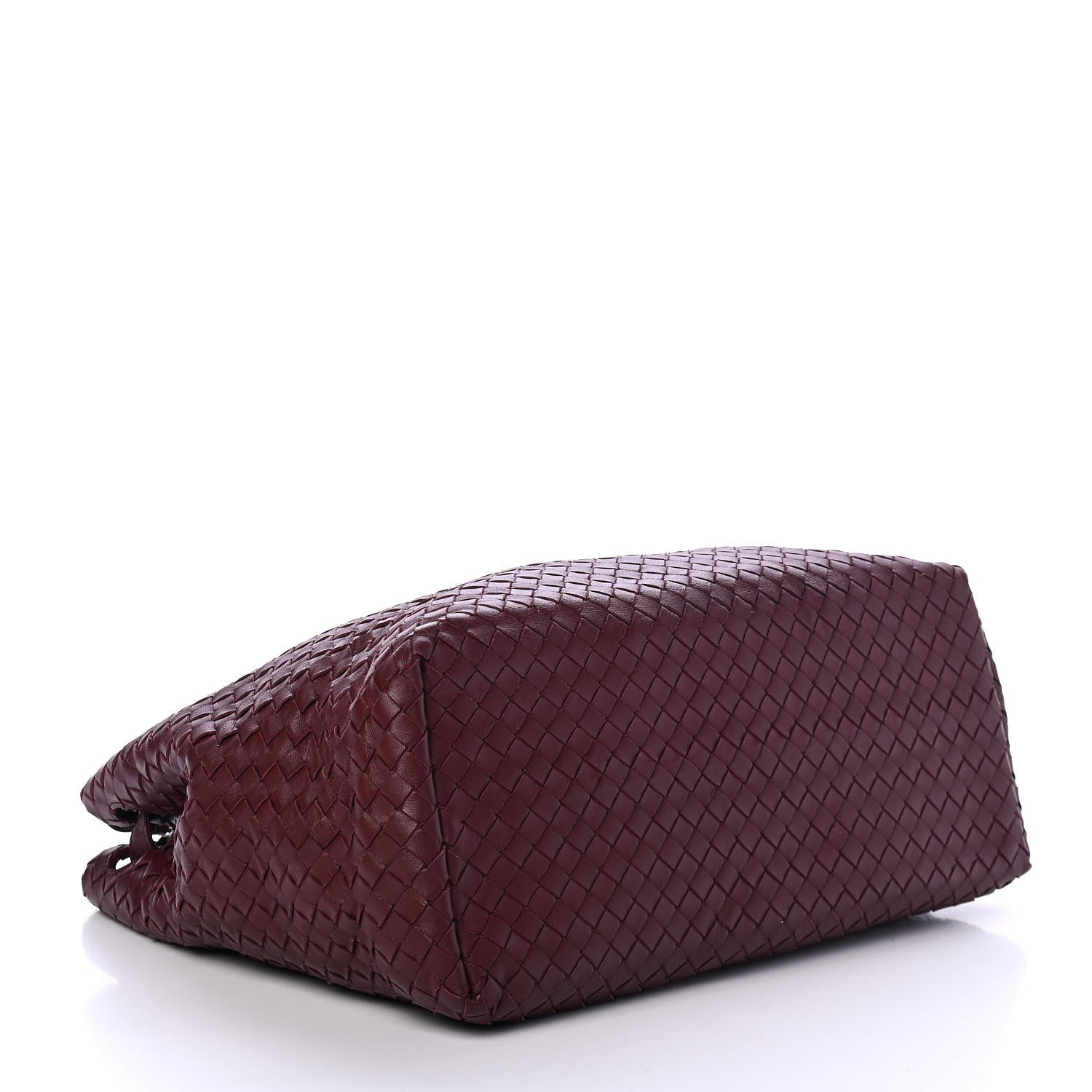 Bottega Veneta Nappa Intrecciato Medium Garda Bag Dark Red 3 of 5
