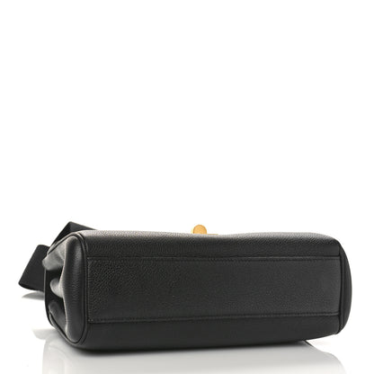Celine Grained Calfskin Teen Soft 16 Shoulder Bag Black 4 of 8