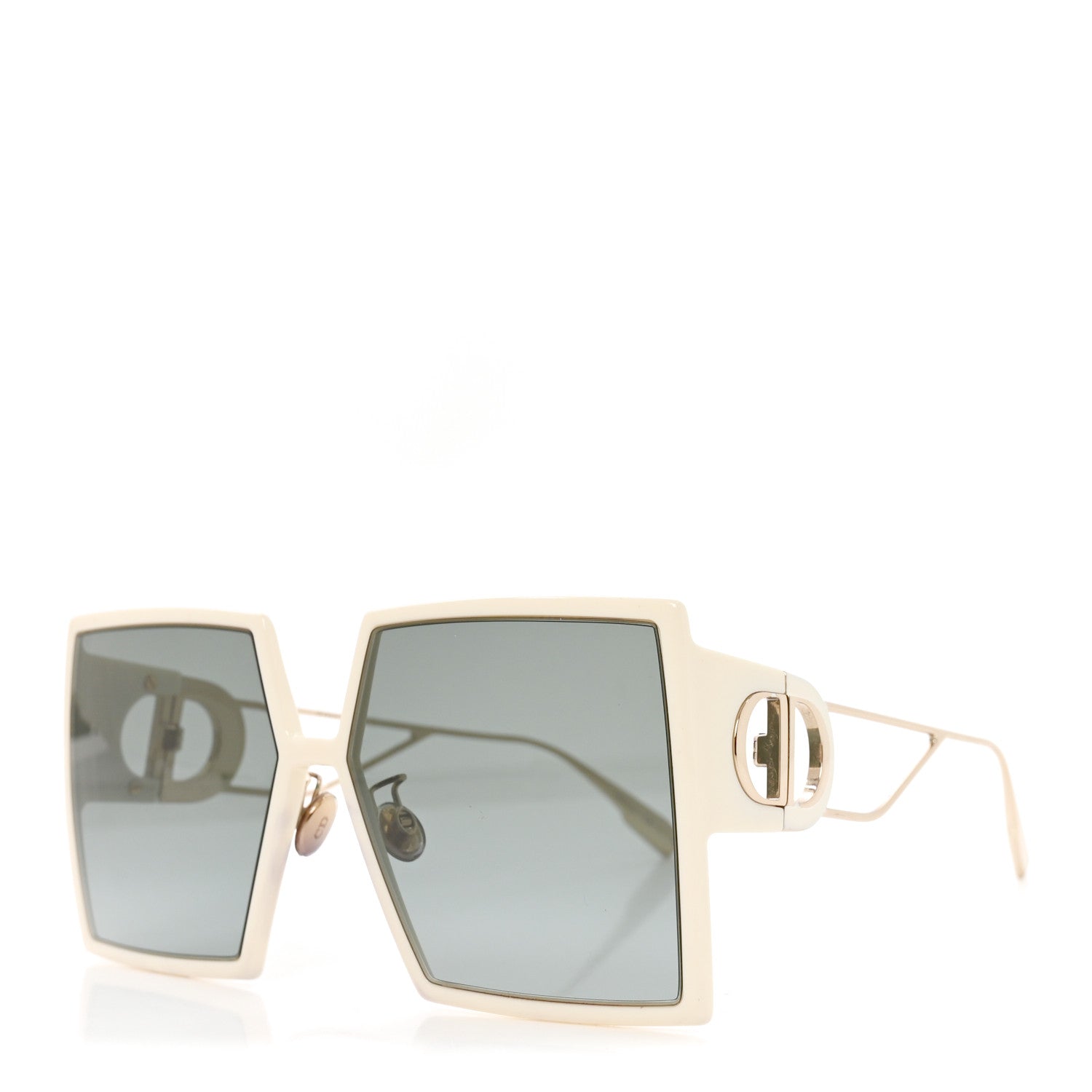 Christian Dior Square 30 Montaigne Sunglasses White 1 of 7