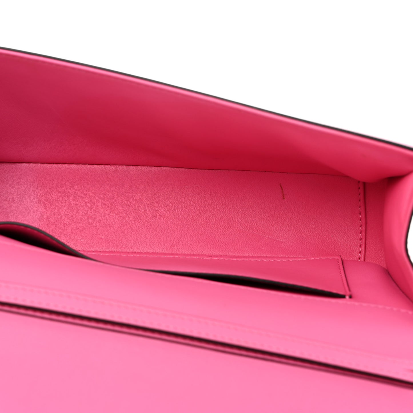 Calfskin Vlogo Loco Shoulder Bag Feminine Pink