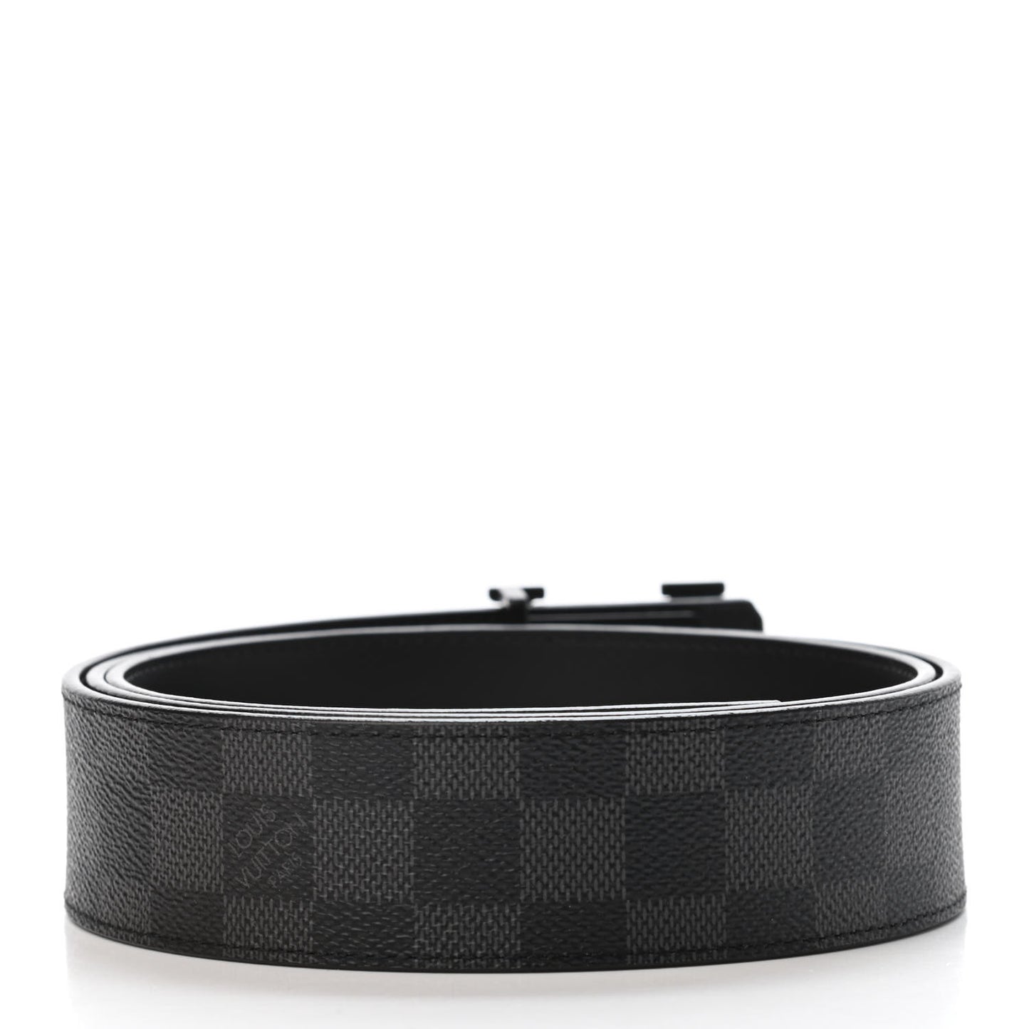Damier Graphite 40mm LV Initiales Belt 105 42