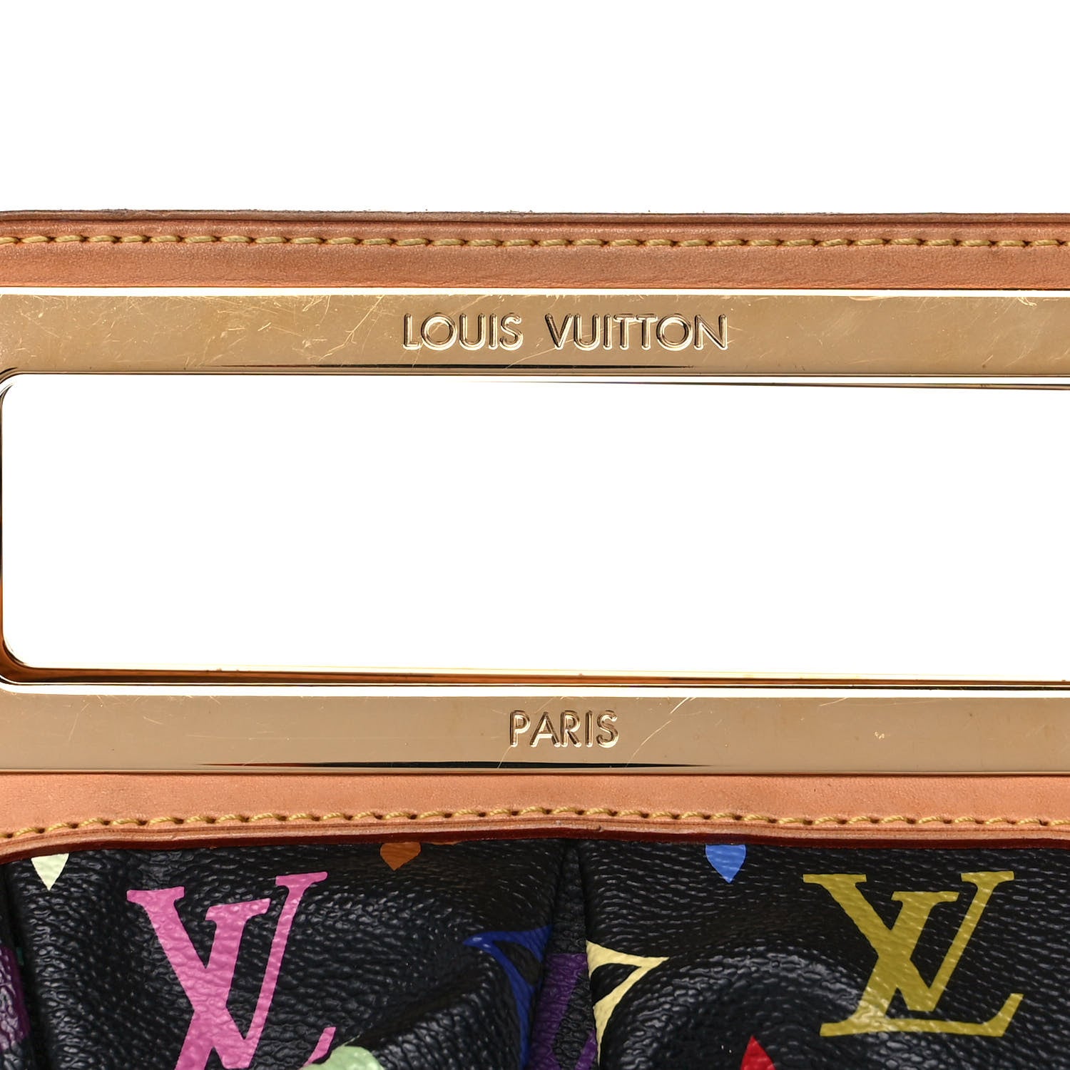 Louis Vuitton Monogram Multicolor Judy PM Black 7 of 10