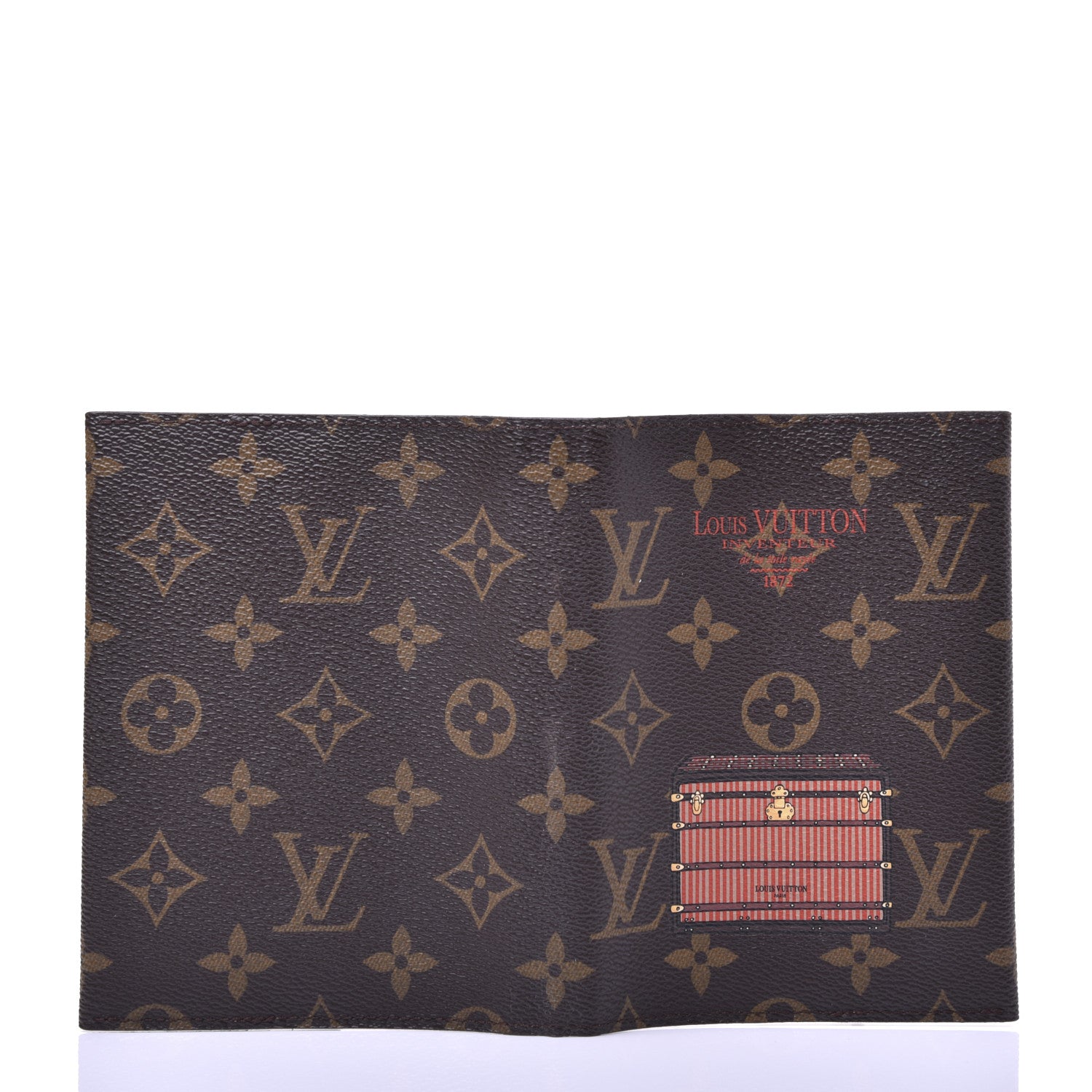 Louis Vuitton Monogram Trunks and Locks Passport Cover 8 of 11