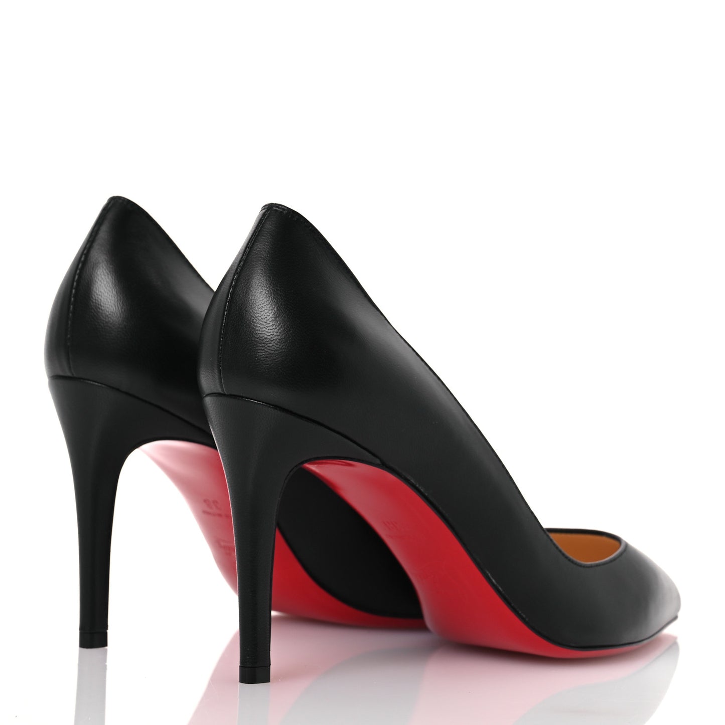 Shiny Nappa Pigalle Follies 85 Pumps 38 Black
