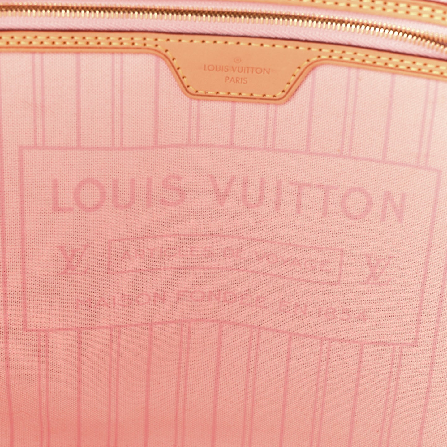 Damier Azur Neo Neverfull MM Rose Ballerine