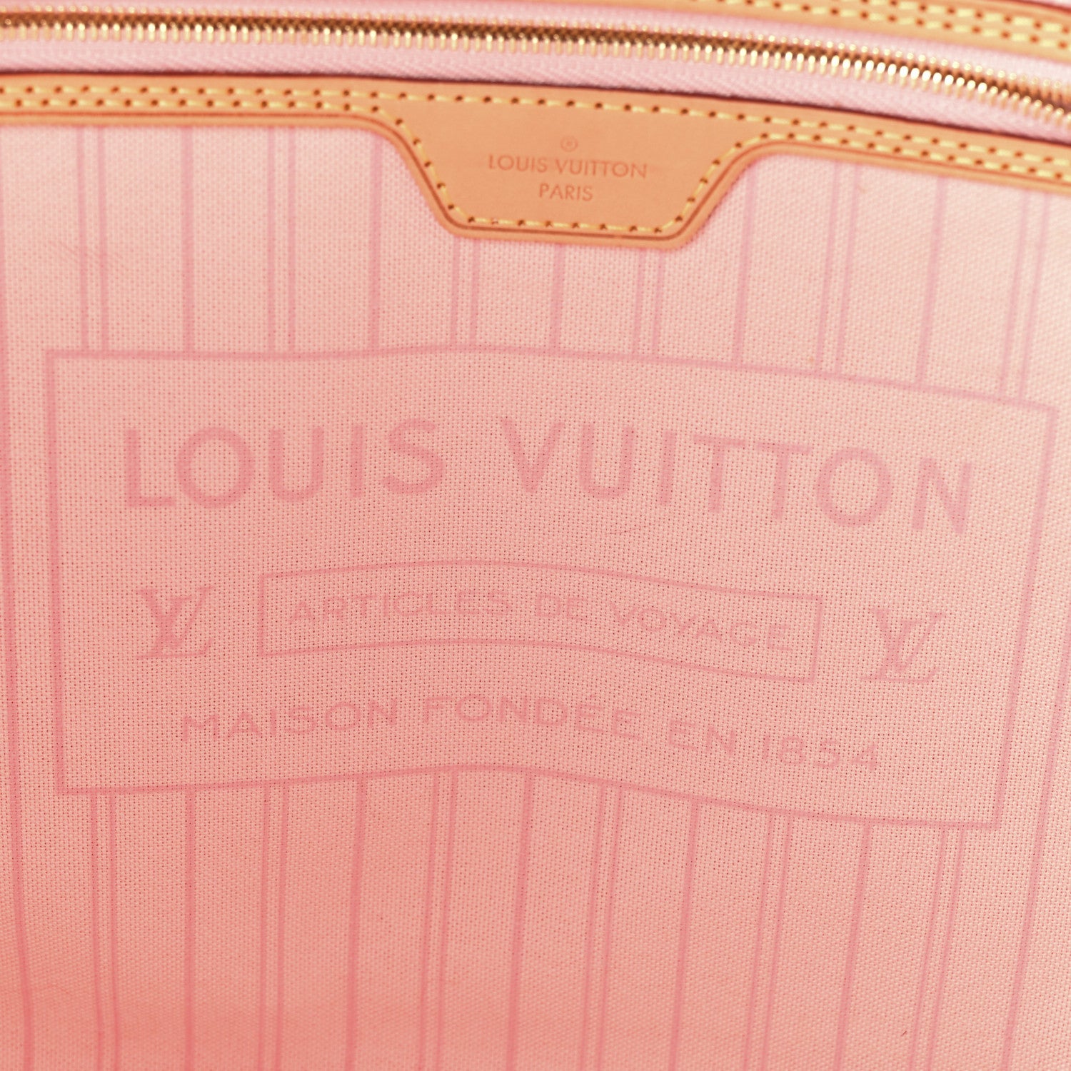 Louis Vuitton Damier Azur Neo Neverfull MM Rose Ballerine 7 of 15