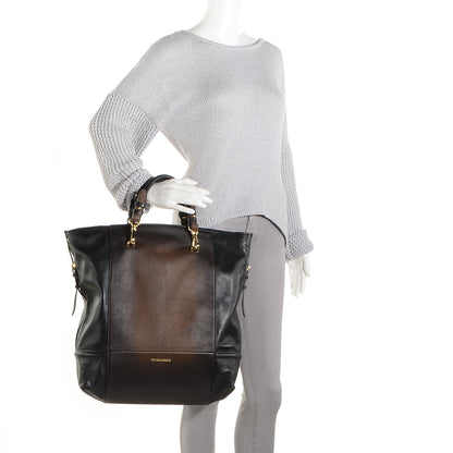 Burberry Faded Goatskin Large Truman Tote Mid Camel 2 of 9