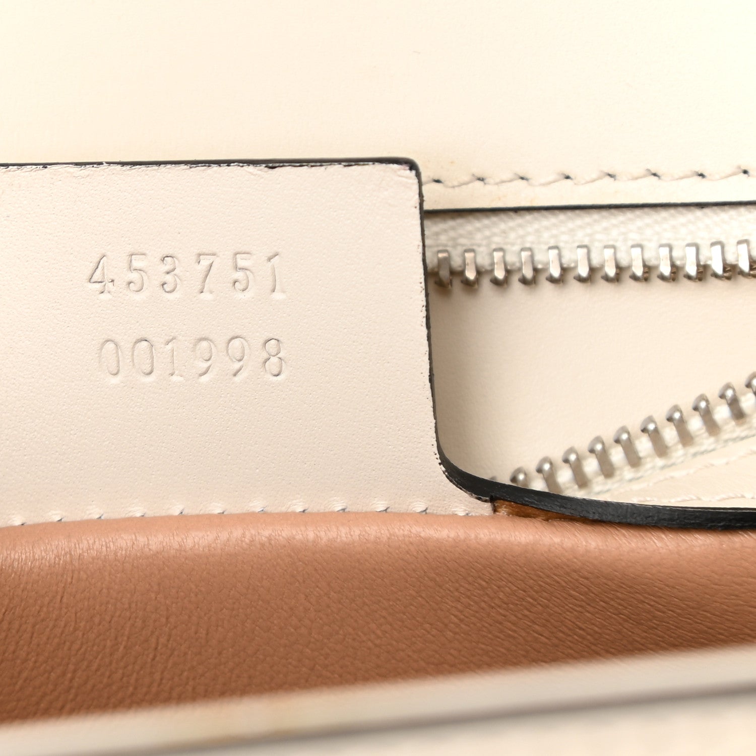 Gucci Calfskin Snakeskin Small Lilith Top Handle Bag White 7 of 8