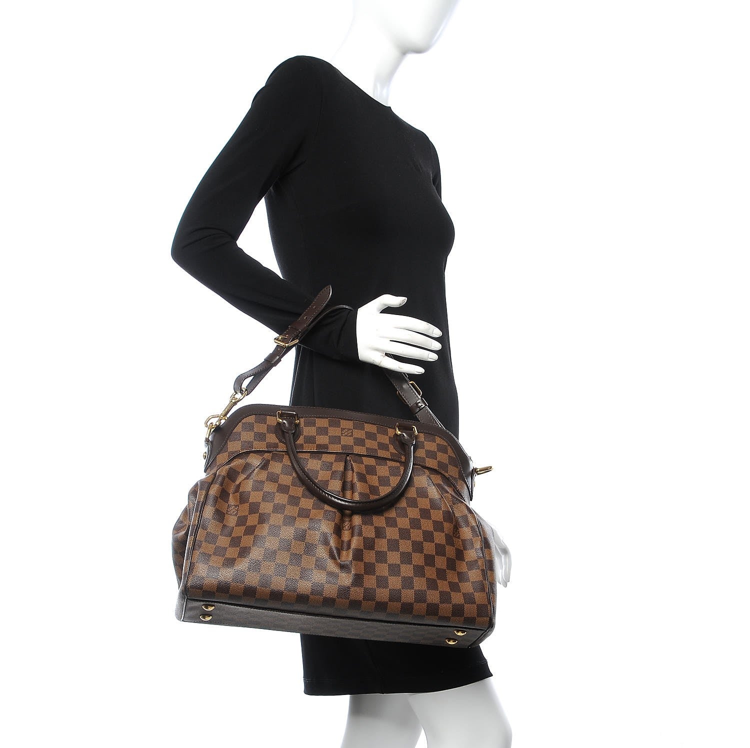 Louis Vuitton Damier Ebene Trevi GM 3 of 15