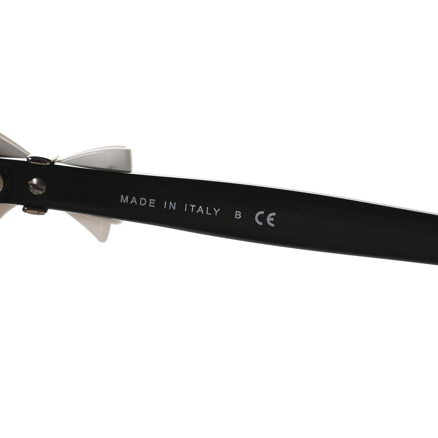 Chanel CC Bow Sunglasses 5171 Black White 7 of 9