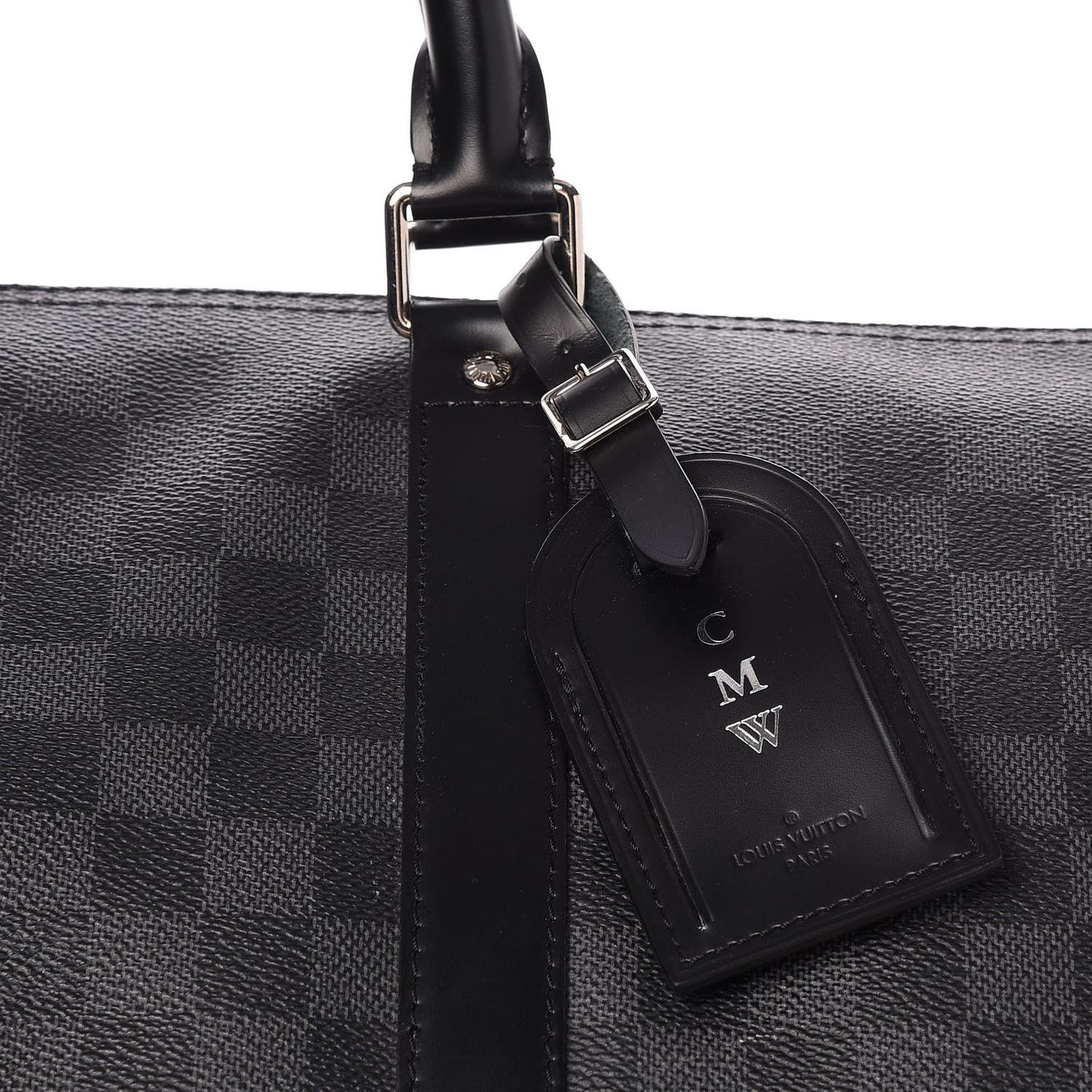 Damier Graphite Keepall Bandouliere 55