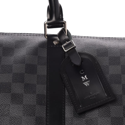 Louis Vuitton Damier Graphite Keepall Bandouliere 55 7 of 11