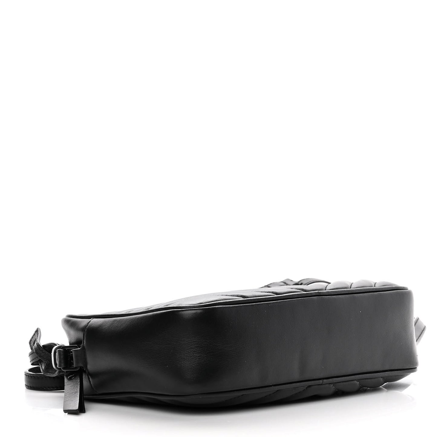 Calfskin Matelasse Monogram Lou Camera Bag Black