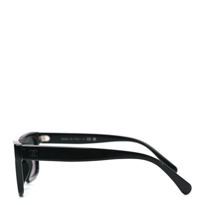 Chanel Acetate Square Sunglasses 5417-A Black 3 of 7
