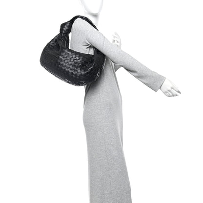 Bottega Veneta Nappa Intrecciato Small Jodie Hobo Black 2 of 12