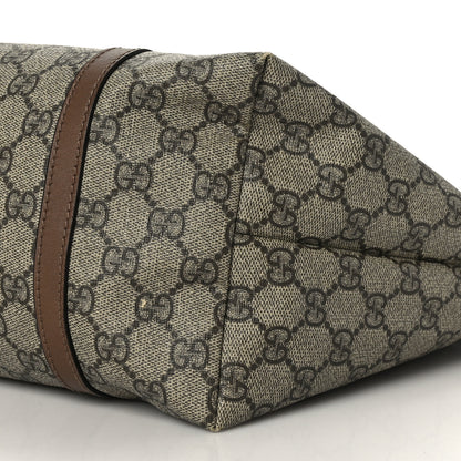 Gucci GG Supreme Monogram Medium Nice Tote Brown 9 of 10