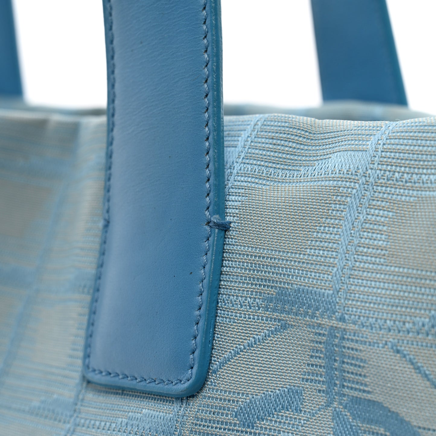 Nylon Travel Tote Blue