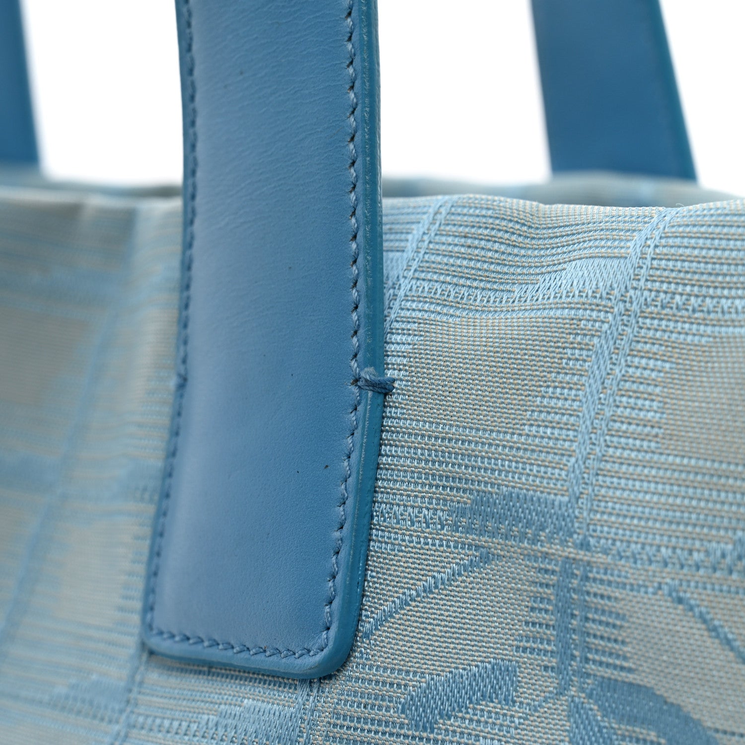 Chanel Nylon Travel Tote Blue 12 of 12
