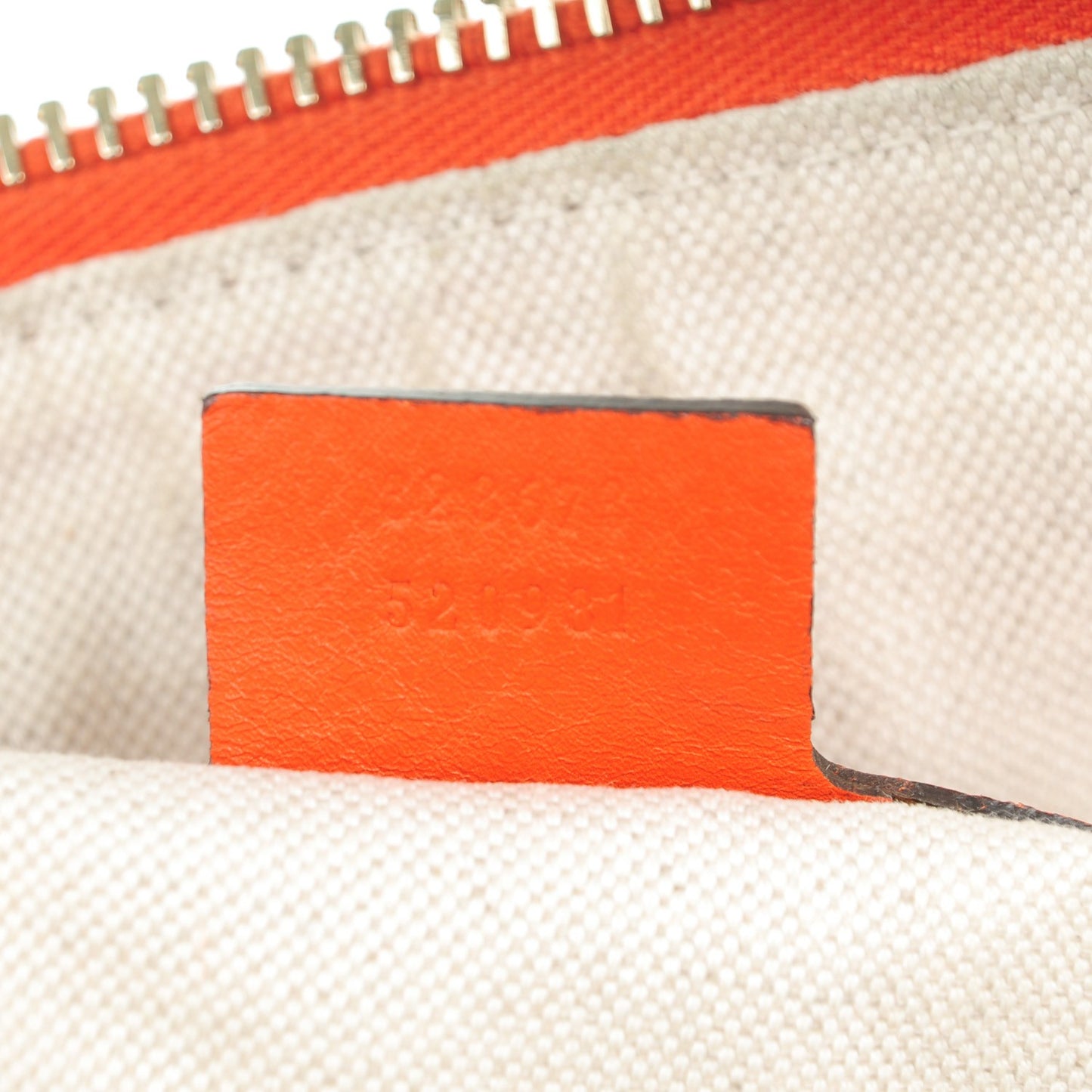Guccissima Medium Bree Shoulder Bag Sun Orange