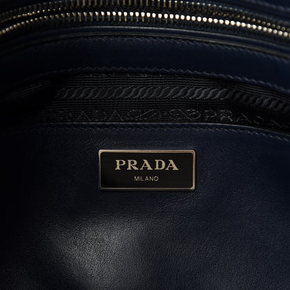 Prada Soft Calf Shopping Tote Baltico 10 of 13