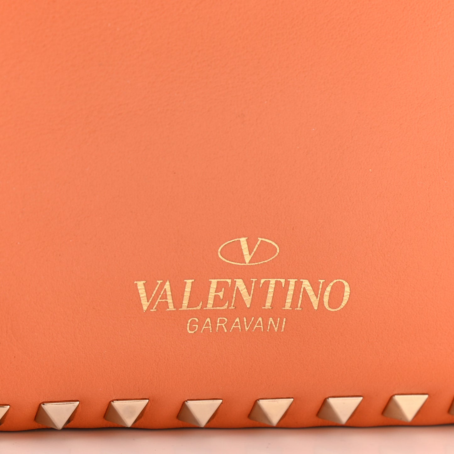 Vitello Medium Rockstud Tote Melon Sorbet