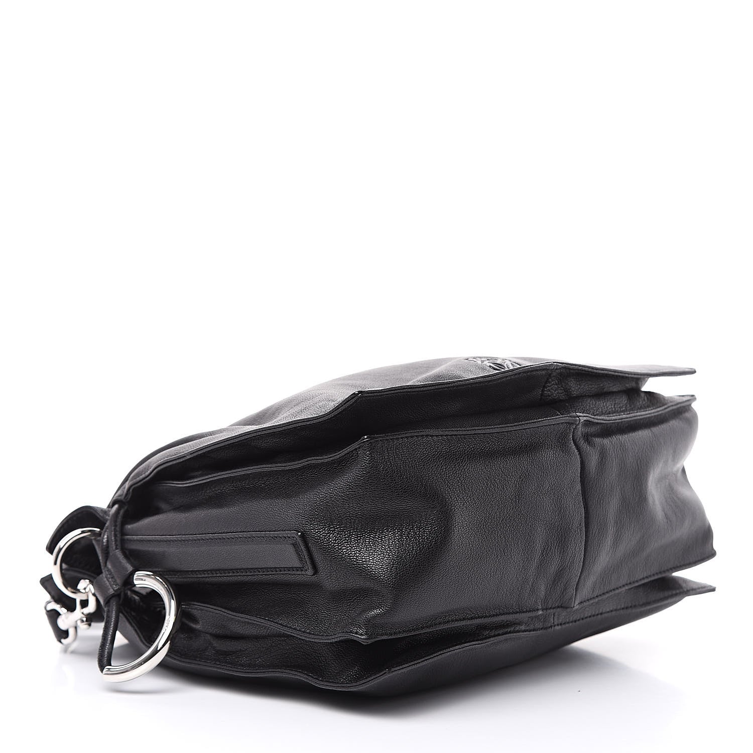 Loewe Calfskin Drawstring Bag Black 4 of 9